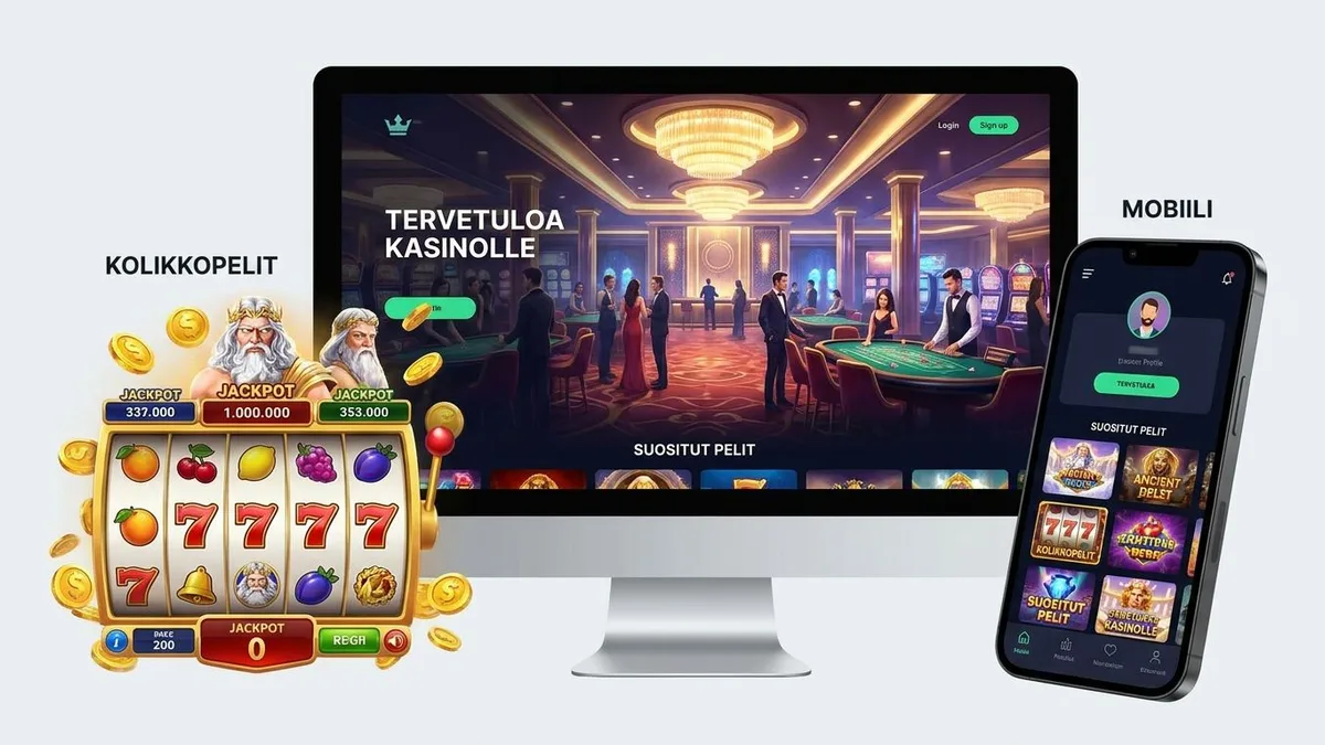 Kasinopelit mobiilissa